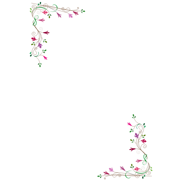 SVG snus murka frame floral