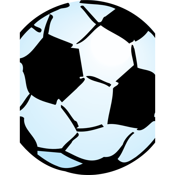 SVG Soccer ball vector