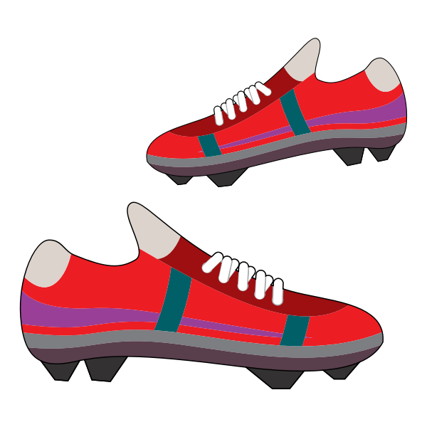 SVG Soccer equipment vector graphics