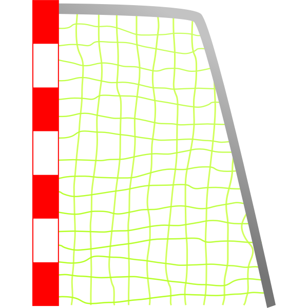 SVG Soccer goal vector drawing