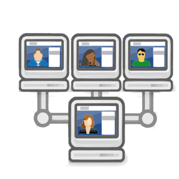 SVG social network