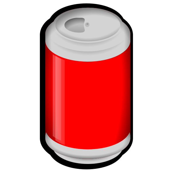 SVG Soda can vector