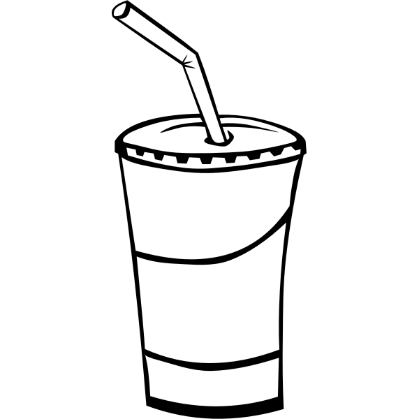 SVG Soda drink vector drawing