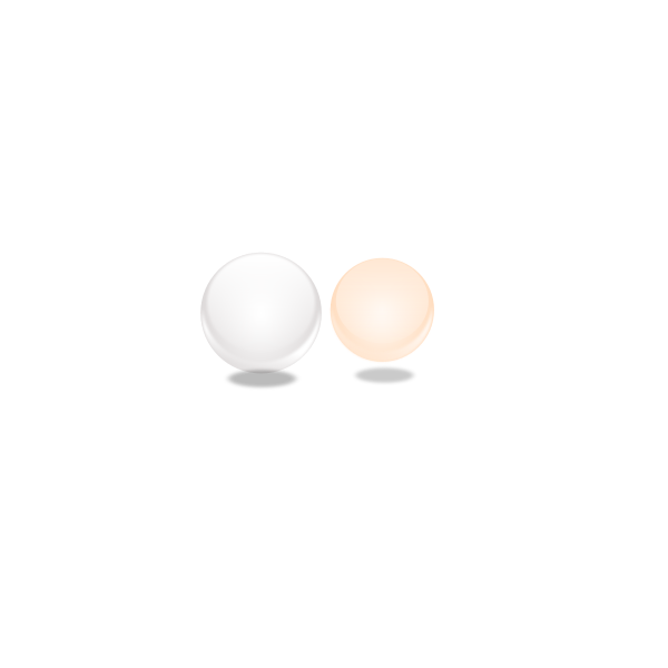 SVG soft sensitive bubbles