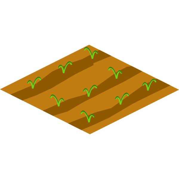 SVG Soil with crops