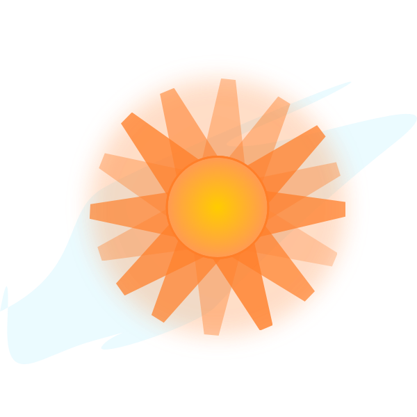 SVG sol estilo