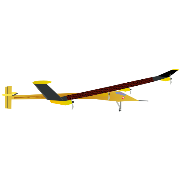SVG Solar impulse vector