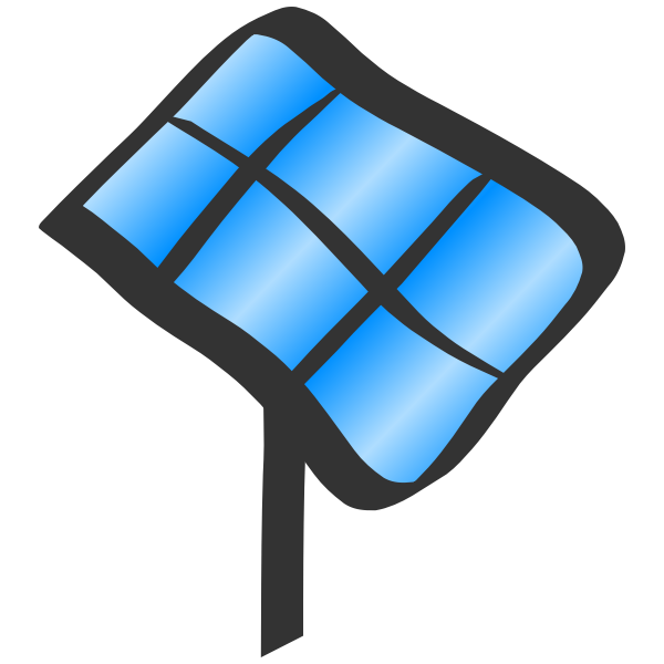 SVG Solar panel vector image