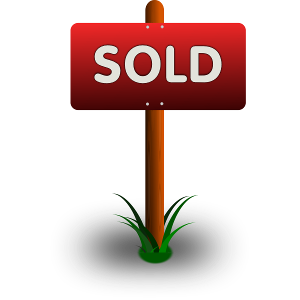 SVG Sold Vector Sign