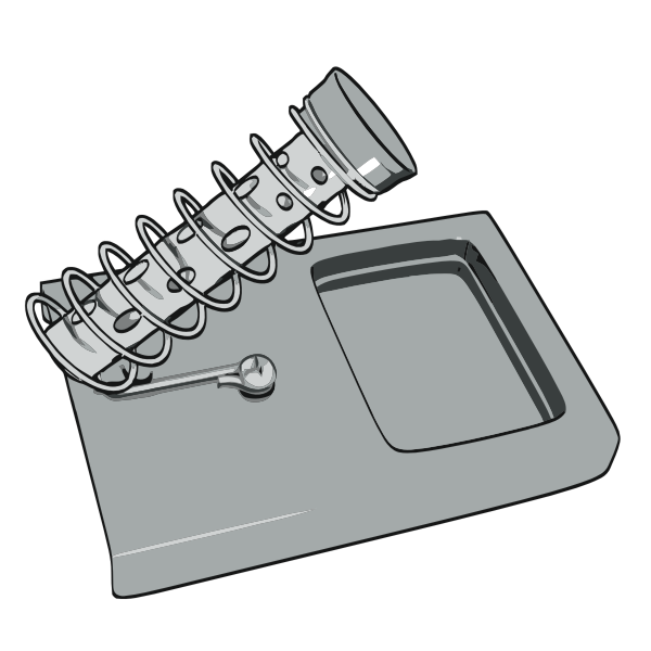 SVG Soldering Iron Stand