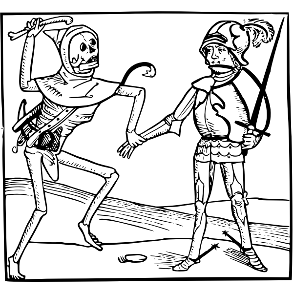 SVG Soldier and skeleton