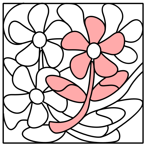 SVG solution image flower