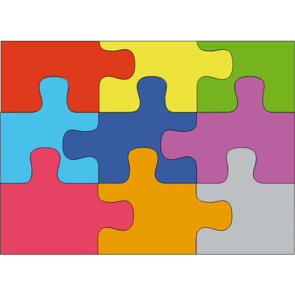 SVG Solved puzzle