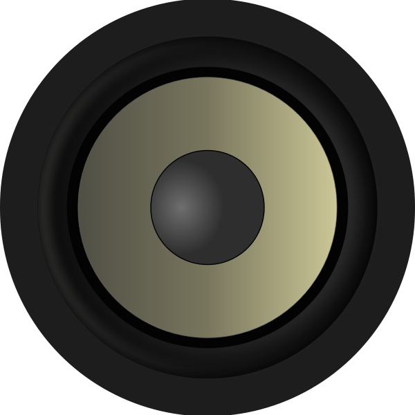 SVG Sound speaker