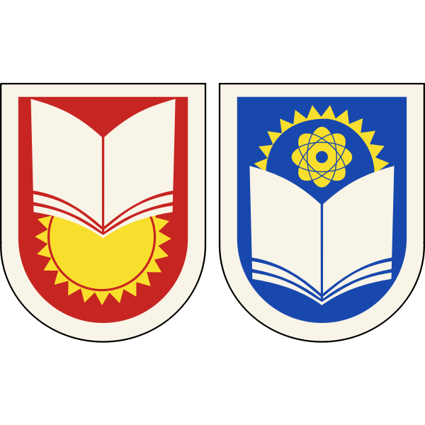 SVG Soviet junior and senior school chevrons vector drawing