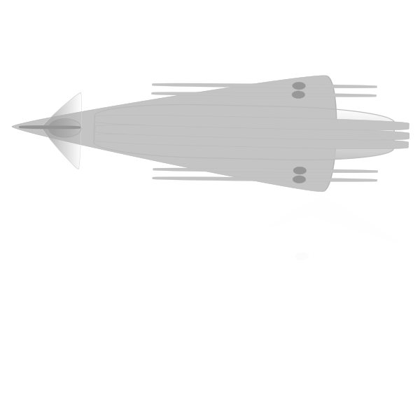 SVG Space jet with laser guns vector clipart
