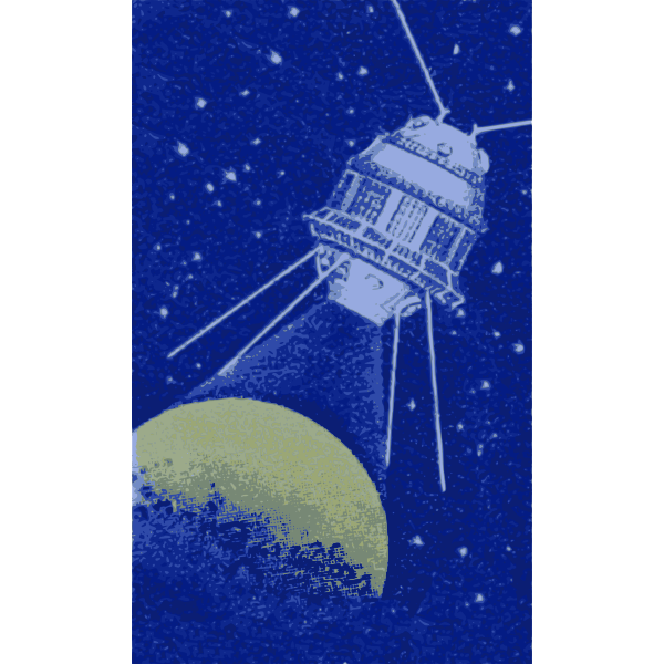 SVG Space probe