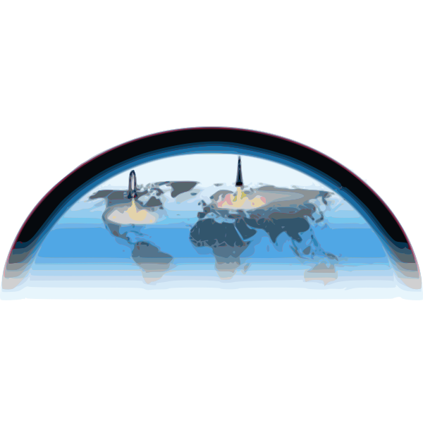 SVG Space race vector image