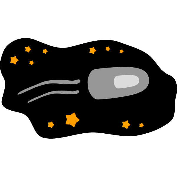 SVG Space rocket