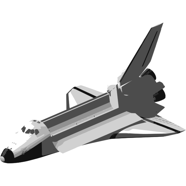 SVG Space shuttle image