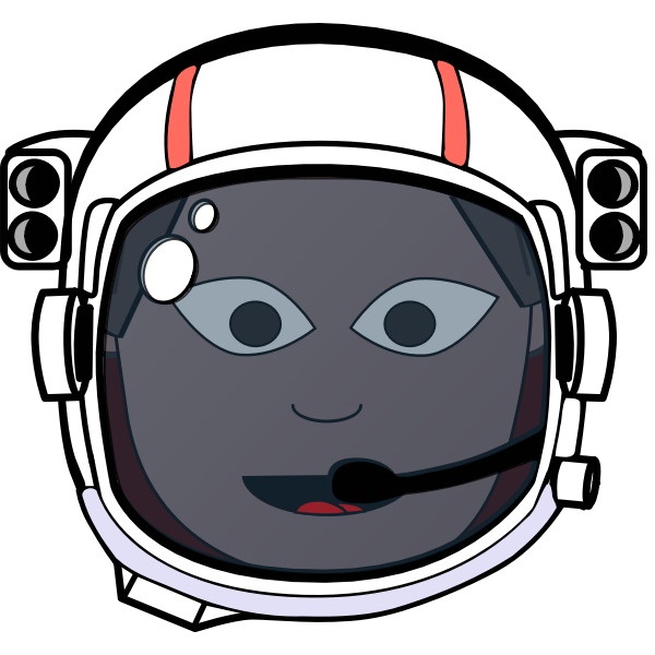 SVG spaceboy
