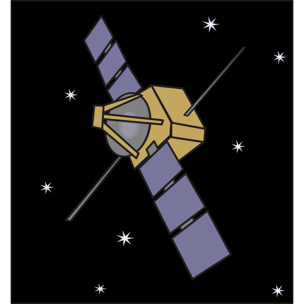 SVG Spacecraft with solar panels