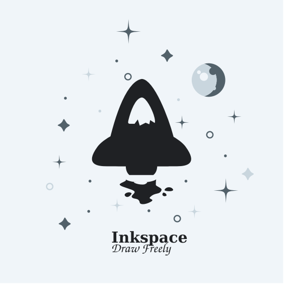 SVG Spaceship poster