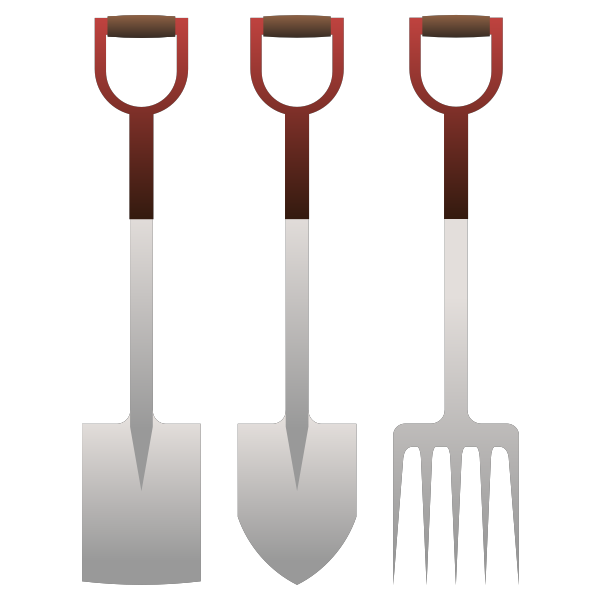 SVG Spades and forks