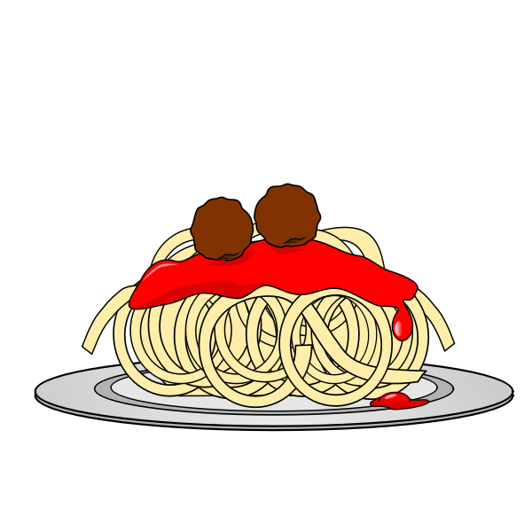 SVG Spaghetti and Meatballs
