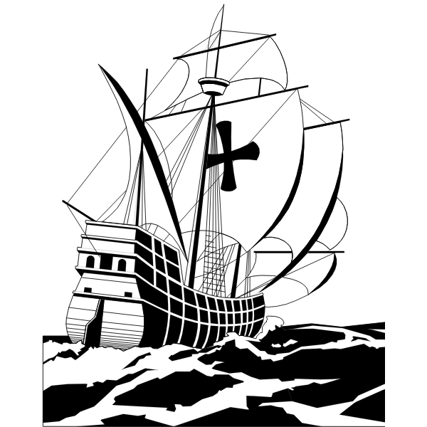SVG Spanish galleon