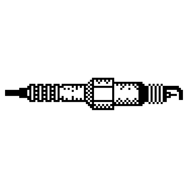 SVG Spark plug