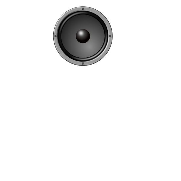 SVG Speaker vector drawing