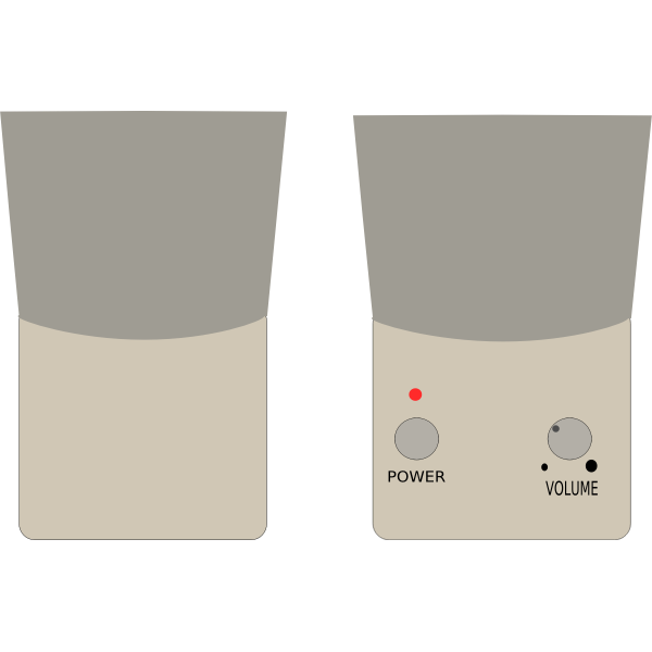 SVG Speakers vector graphics