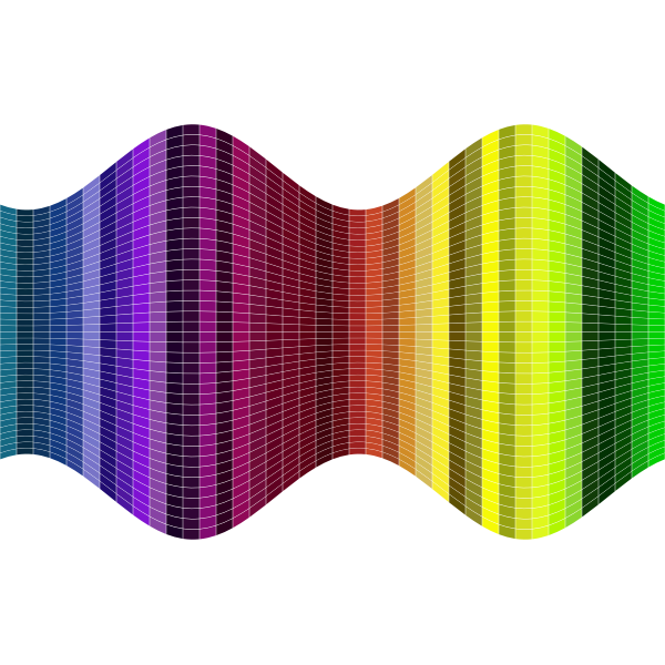 SVG Spectral 3D Wave