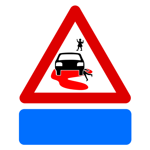 SVG Speed kills sign vector image