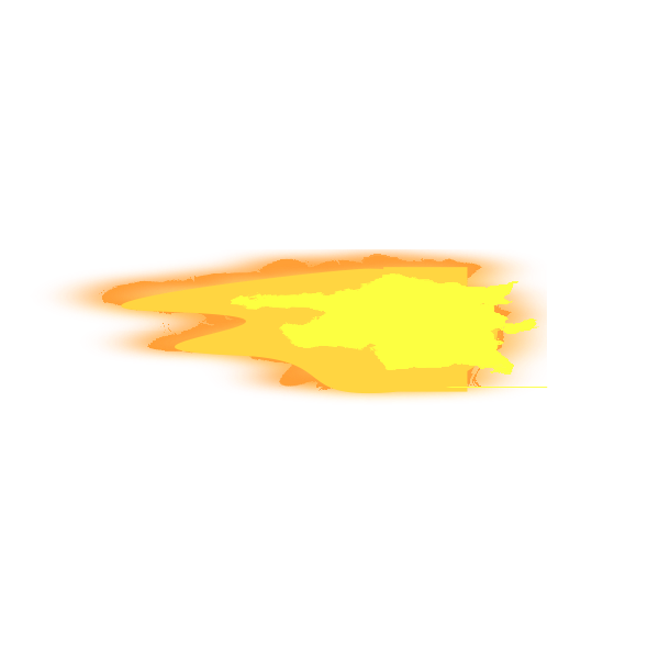 SVG Speedy flame trail
