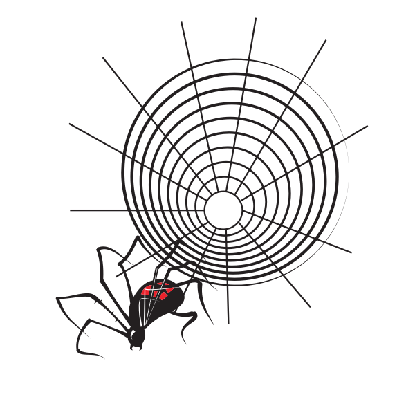 SVG Spider net clip art