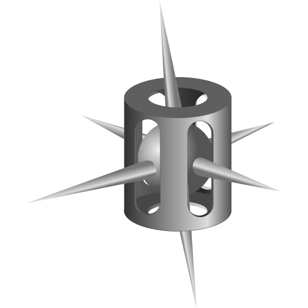 SVG Spiky ball