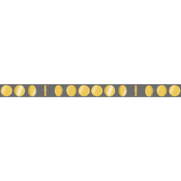 SVG spinning coin spritesheet