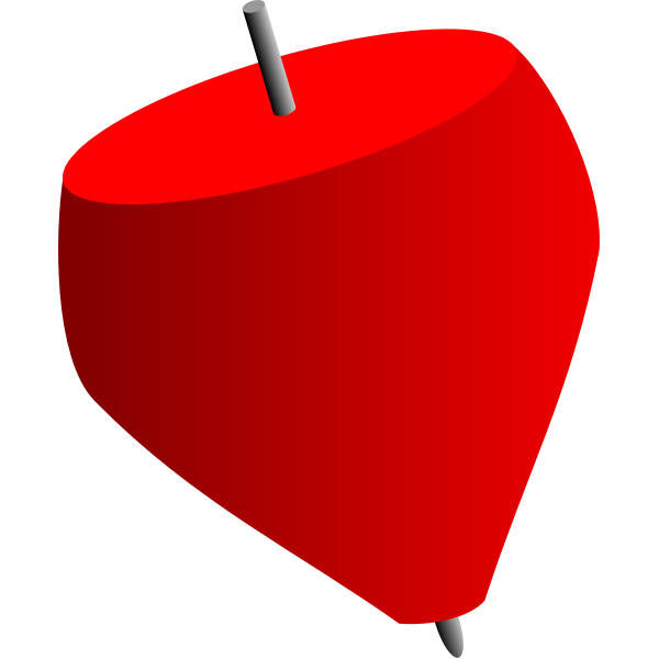 SVG Spinning top vector drawing