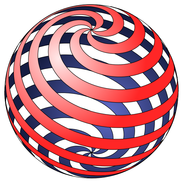 SVG Spiral ball