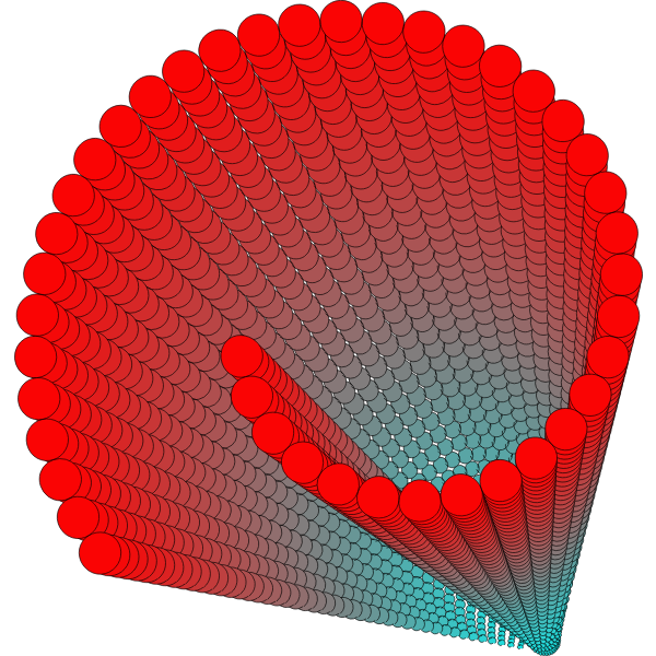 SVG Spiral geometric shape