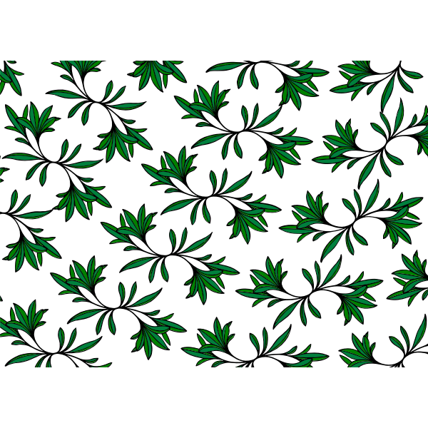 SVG Spiral leafy background vector image