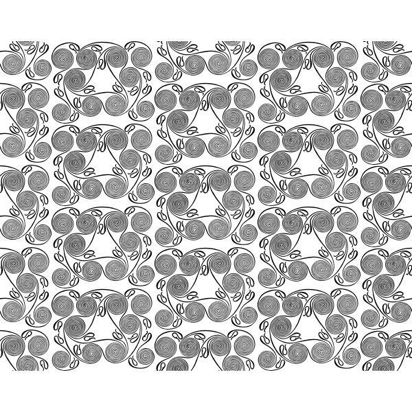 SVG Spiral pattern in black and white