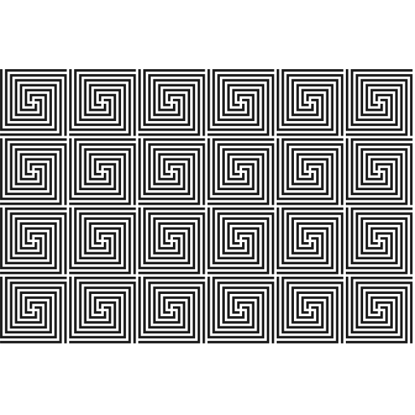 SVG Spiral pattern in white and black