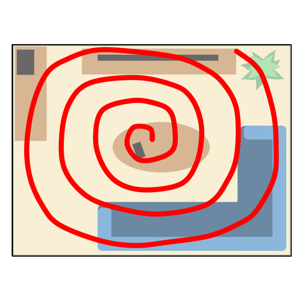 SVG Spiral search pattern illustration