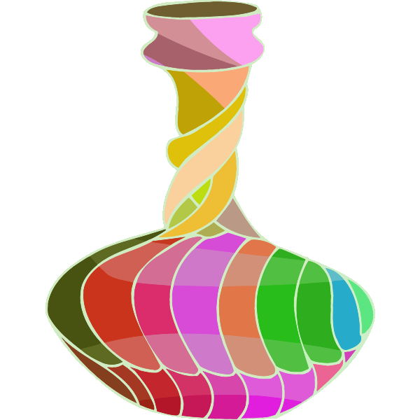 SVG Spiral vase