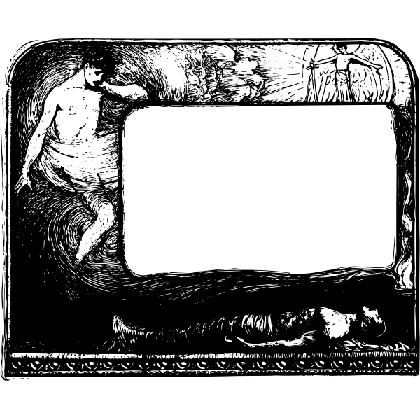 SVG Spiritual frame