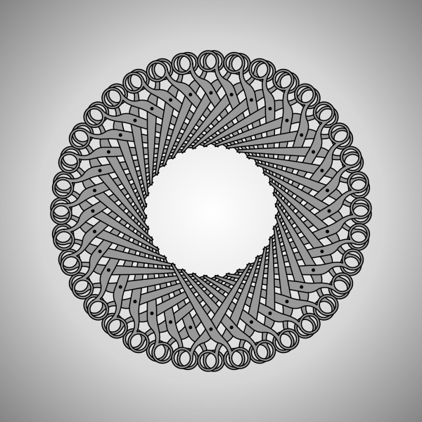 SVG Spirograph animation