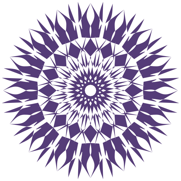 SVG Spirograph geometric shape